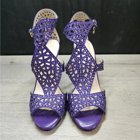 Women's Purple Stiletto Heels-Size 6.5 NWT - Picture 5 of 10